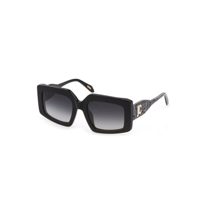 Lunettes de soleil en plastique noir Just Cavalli