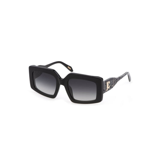 Lunettes de soleil en plastique noir Just Cavalli