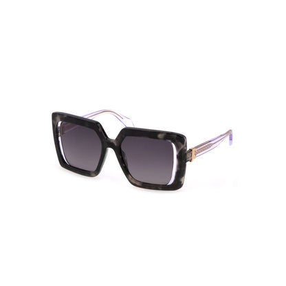 Lunettes de soleil en plastique noir Just Cavalli