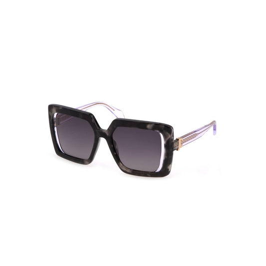 Lunettes de soleil en plastique noir Just Cavalli