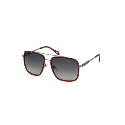 Lunettes de soleil en métal marron Just Cavalli