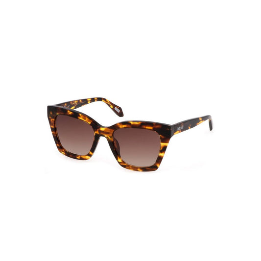 Lunettes de soleil en plastique marron Just Cavalli