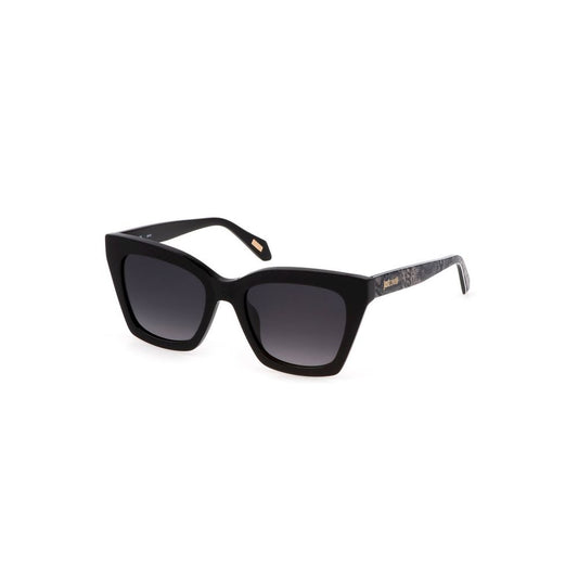 Lunettes de soleil en plastique noir Just Cavalli