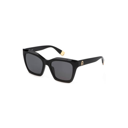 Lunettes de soleil Furla en acétate noir pour femme