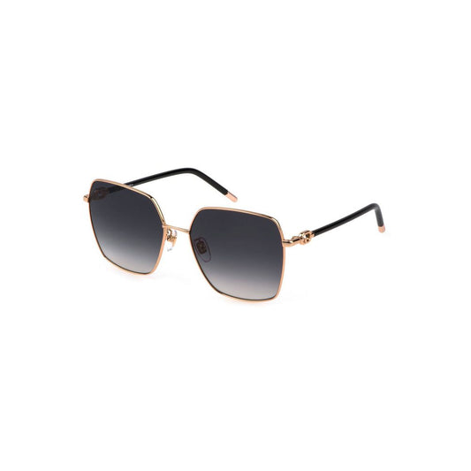 Lunettes de soleil Furla en métal doré