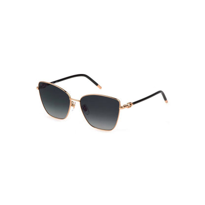 Lunettes de soleil Furla en métal doré