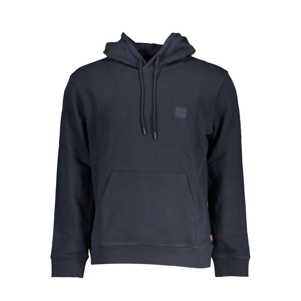 Pull en coton bleu Hugo Boss