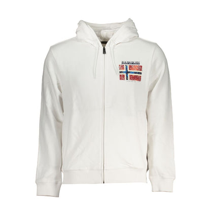 Pull en coton blanc Napapijri