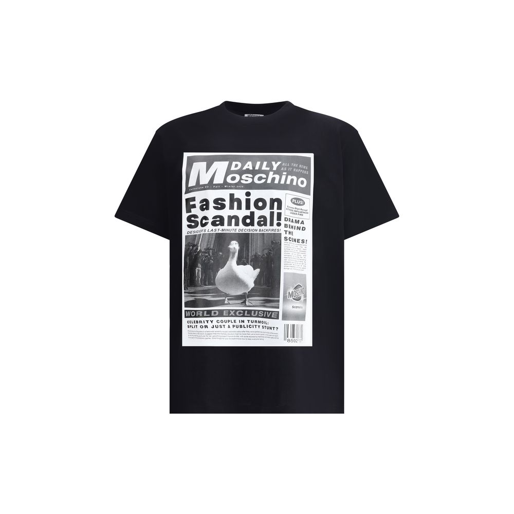 T-shirt Moschino avec maxi imprimé