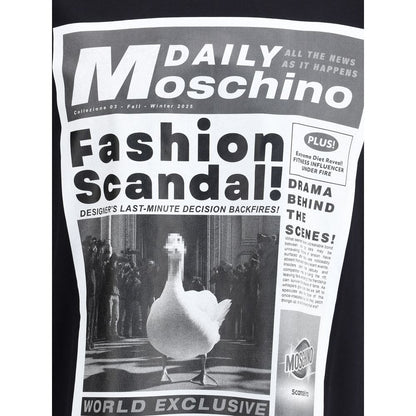 T-shirt Moschino avec maxi imprimé
