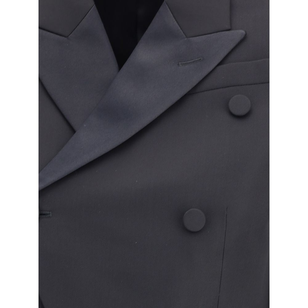 Blazer à double boutonnage