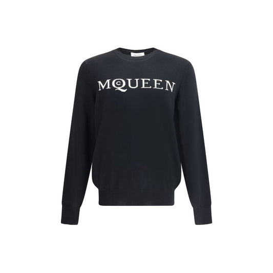 Alexander McQueen Wollpullover mit Logo