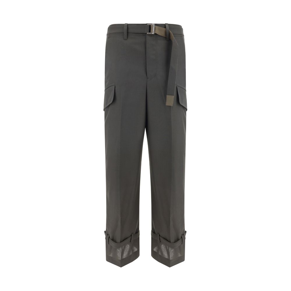 Pantalon Sacai avec ourlet réglable