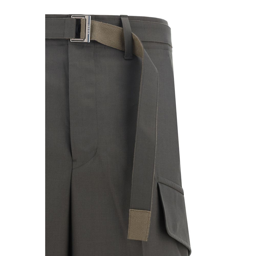 Pantalon Sacai avec ourlet réglable