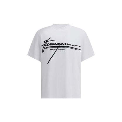 T-shirt avec logo Ferragamo