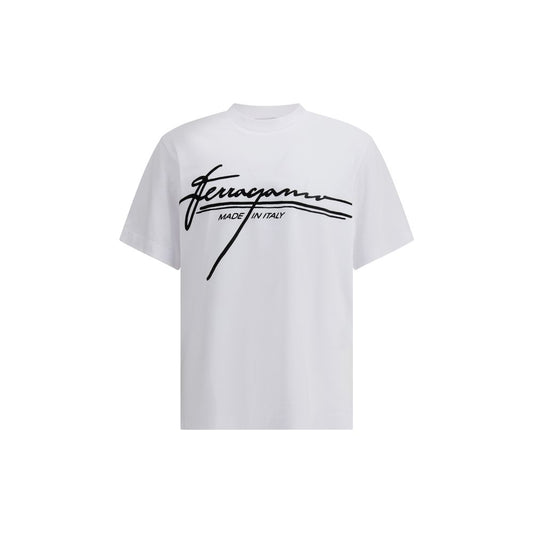 T-shirt avec logo Ferragamo