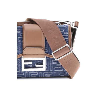 Fendi Baguette Denim-Umhängetasche