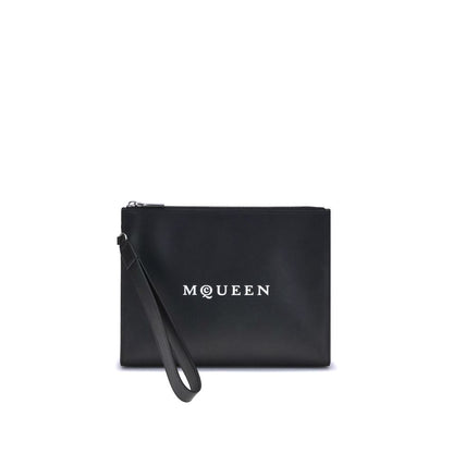 Pochette en cuir Alexander McQueen