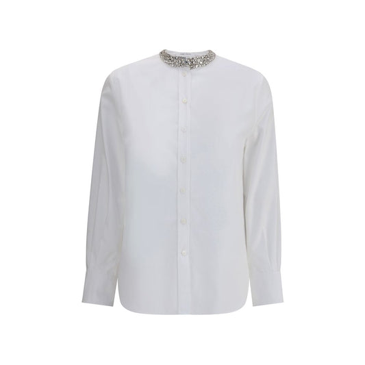 Alexander McQueen Hemd mit verziertem Kragen