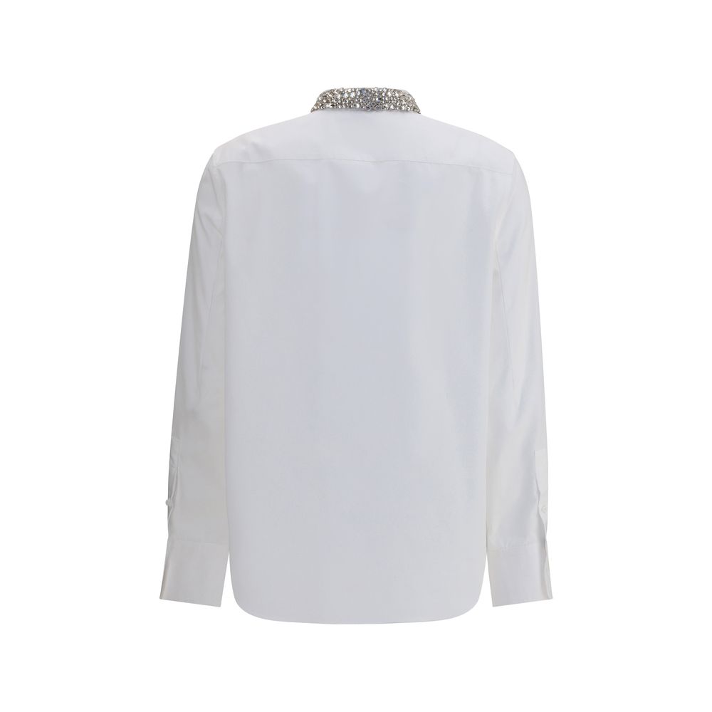 Chemise avec col décoré