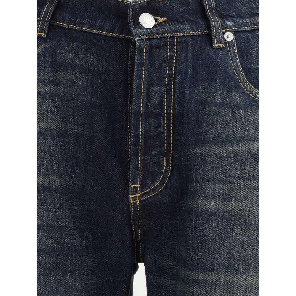 Jeans effet vintage