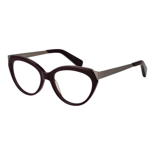 Yohji Yamamoto Lila Unisex Optische Rahmen