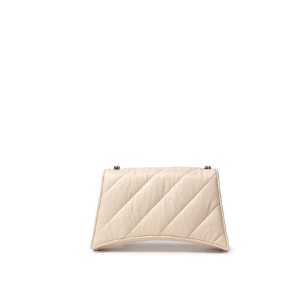 Balenciaga Beige Leder-Umhängetasche