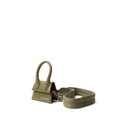 Jacquemus Grüne Lederhandtasche