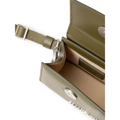 Jacquemus Grüne Lederhandtasche