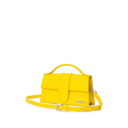 Jacquemus Gelbe Lederhandtasche