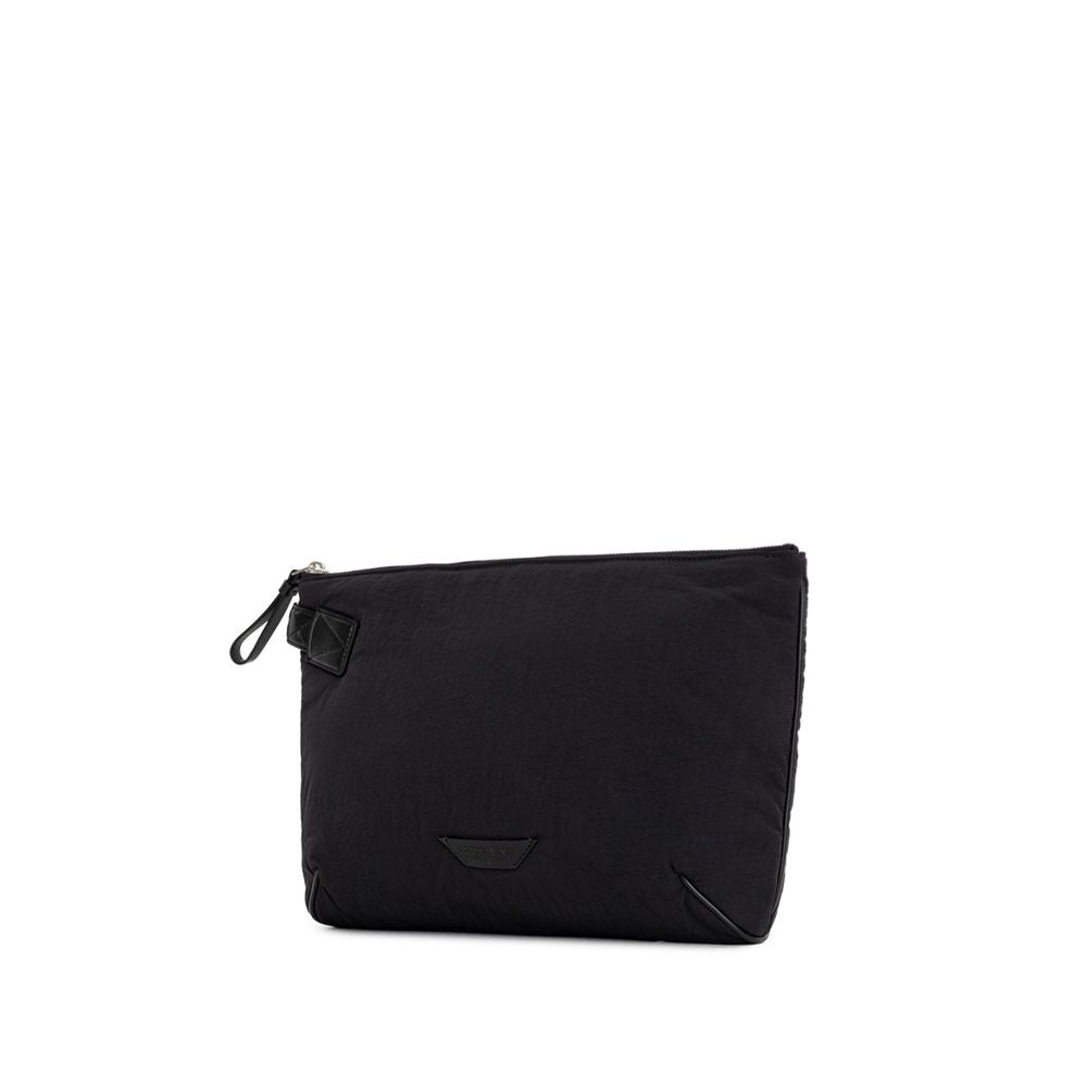 Sac à main noir en nylon