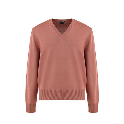 Pull en soie rose