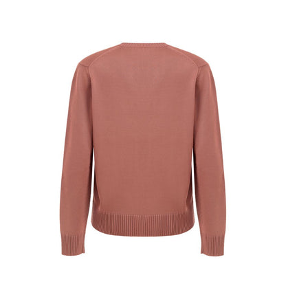 Pull en soie rose