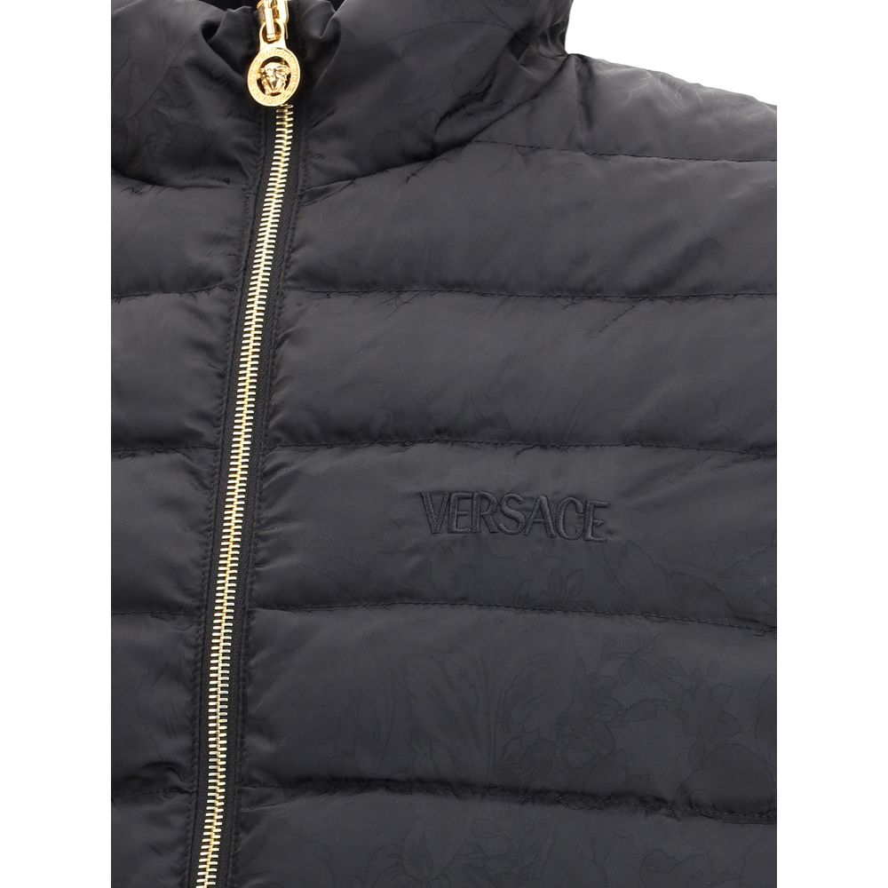 Veste en duvet avec logo