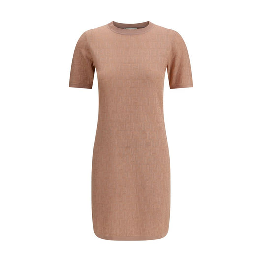Fendi – Midikleid mit FF-Muster
