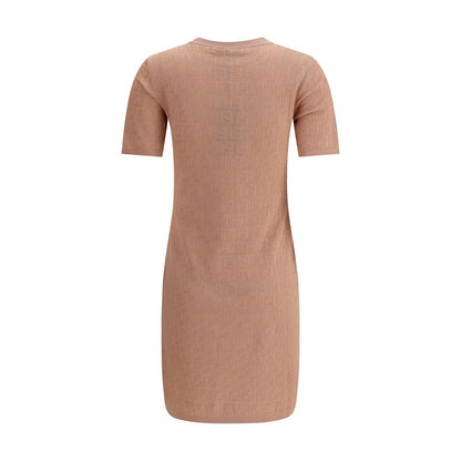 Fendi – Midikleid mit FF-Muster