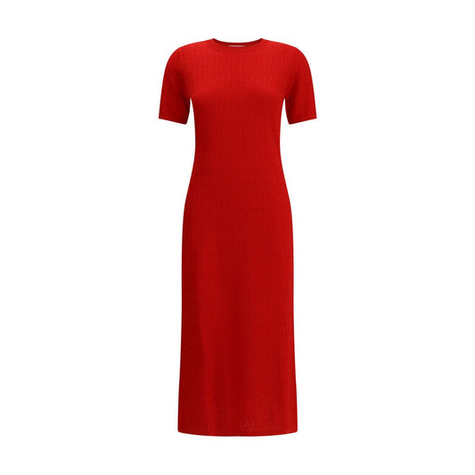 Fendi Gestricktes Midikleid
