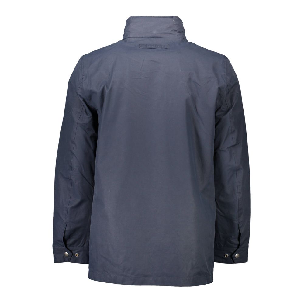 Veste en polyester bleu