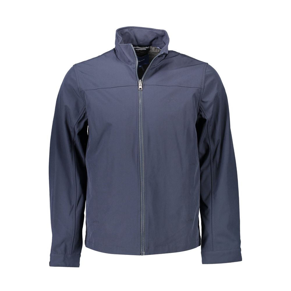 Veste en polyester bleu