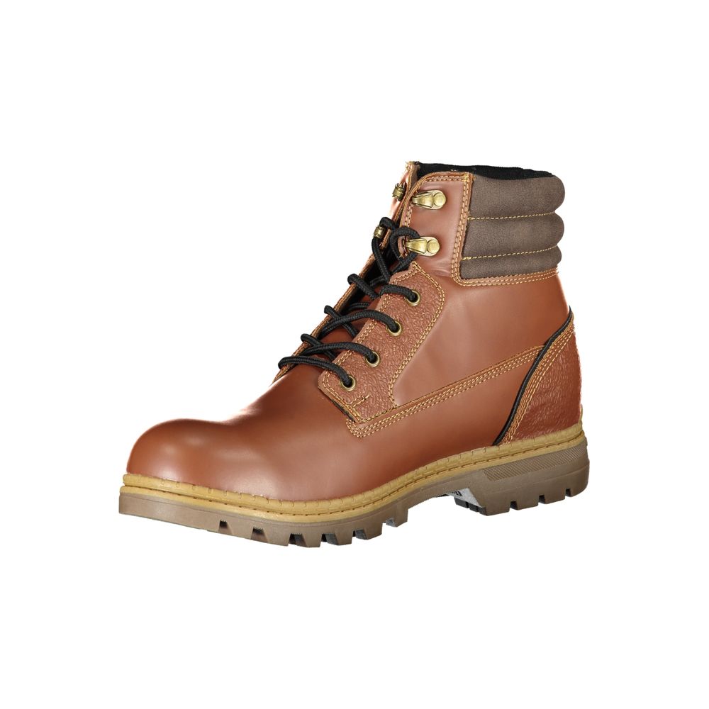 Botte Carrera en polyester marron