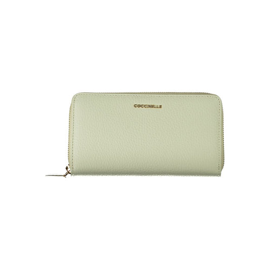 Coccinelle Grüne Lederbrieftasche