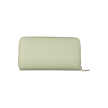 Coccinelle Grüne Lederbrieftasche