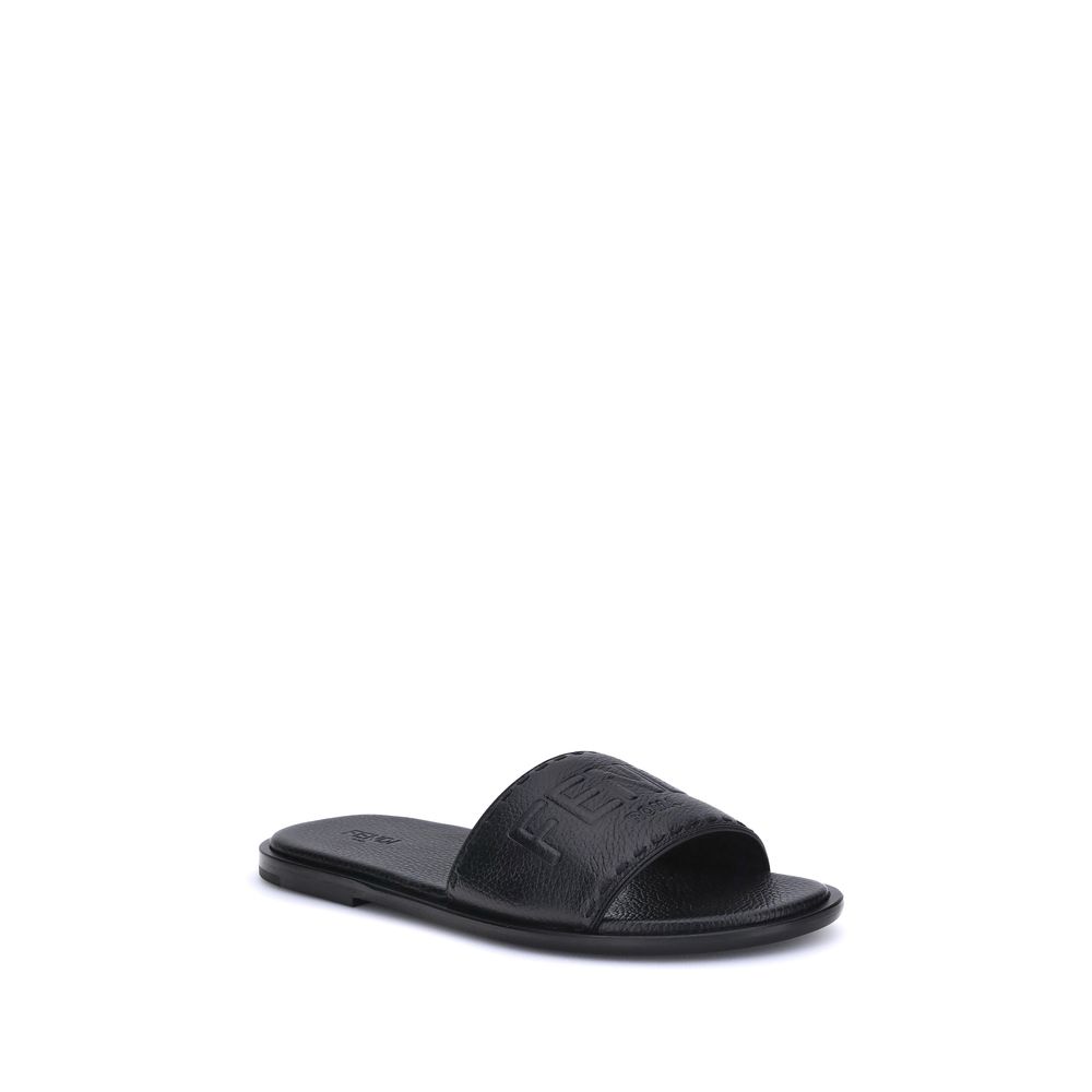 Sandales avec logo