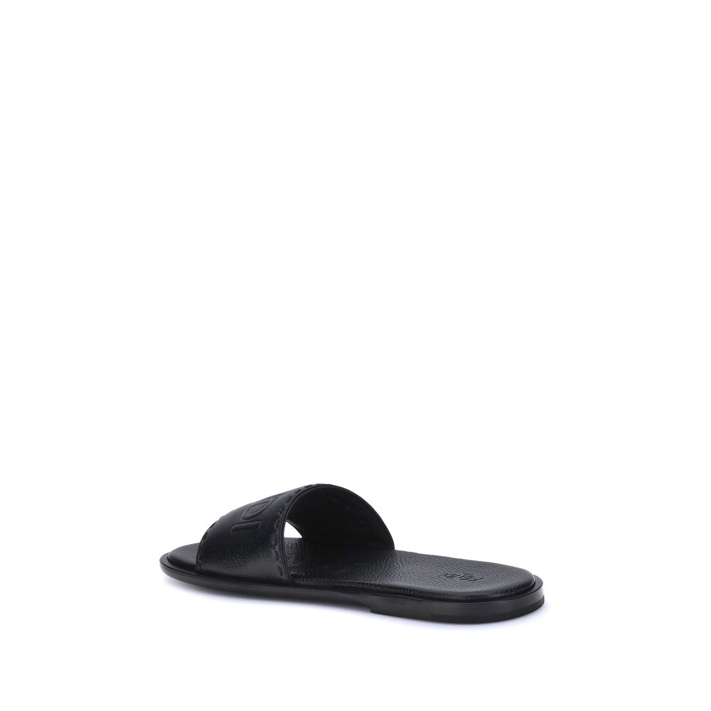 Sandales avec logo