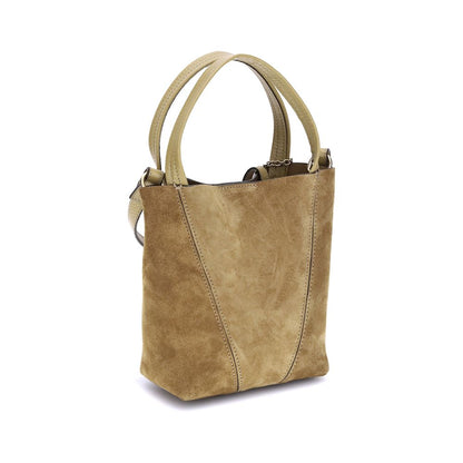 Chloé Wildleder-Spin-Handtasche