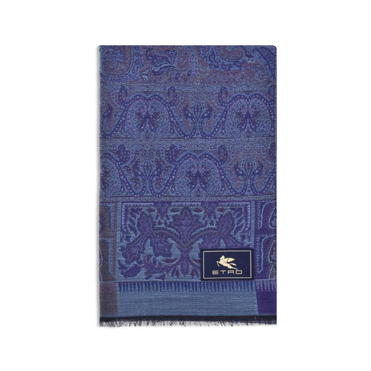 Etro Jacquard-Schal aus Wolle und Seide