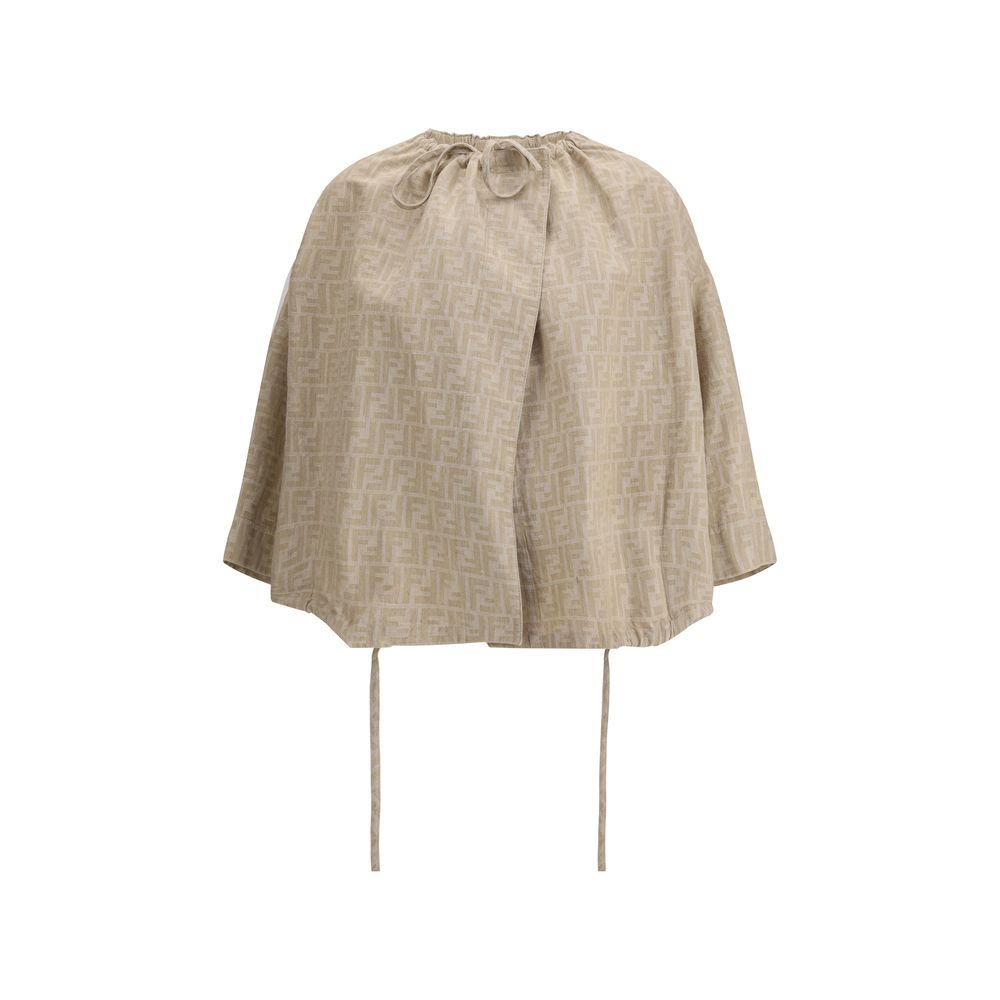 Veste en chambray taille oversize
