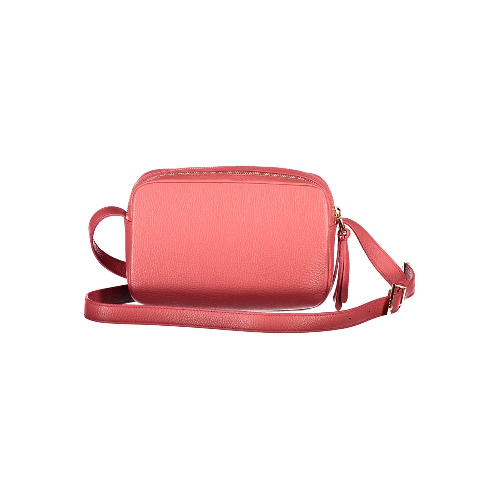 Sac à main en cuir rose