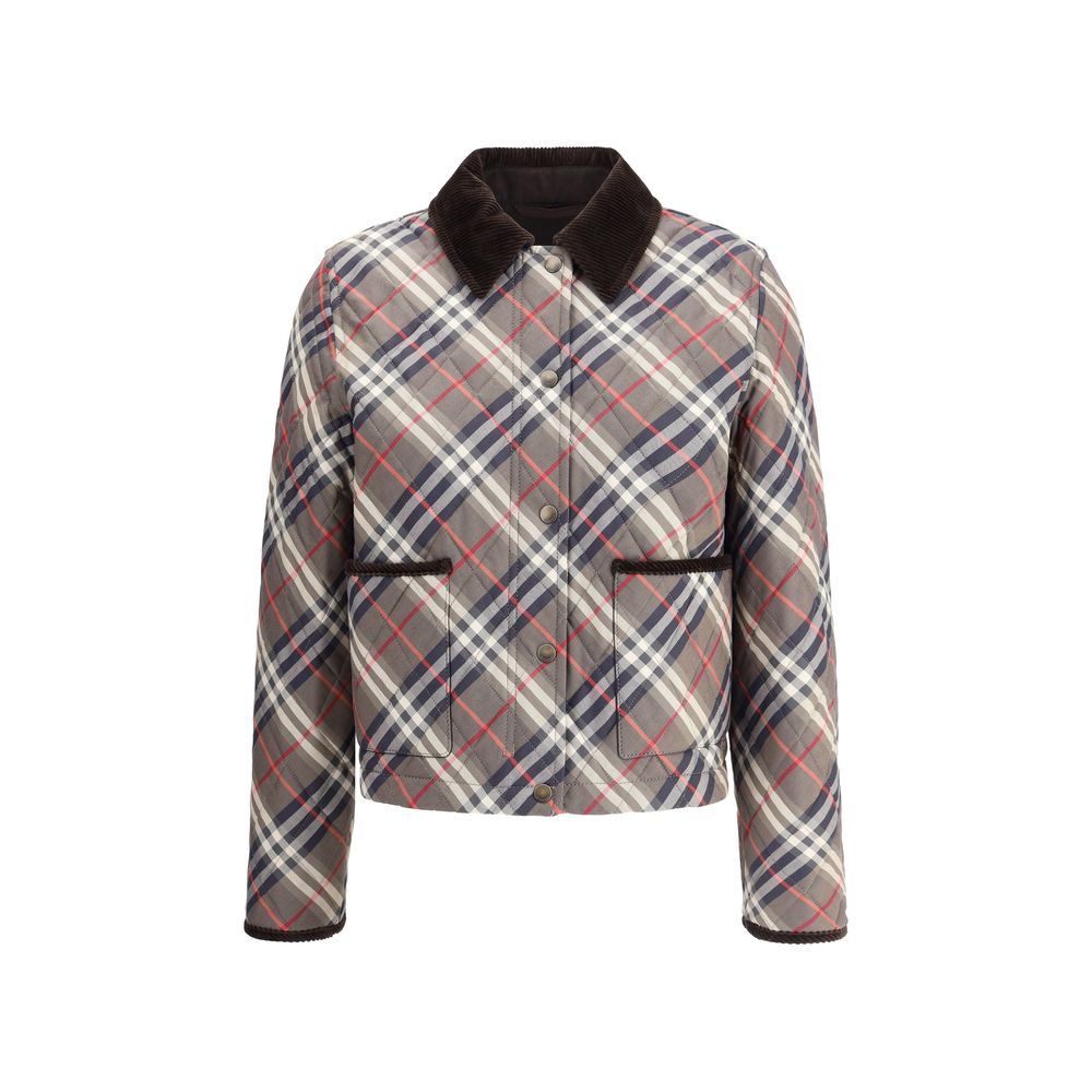 Veste matelassée à carreaux