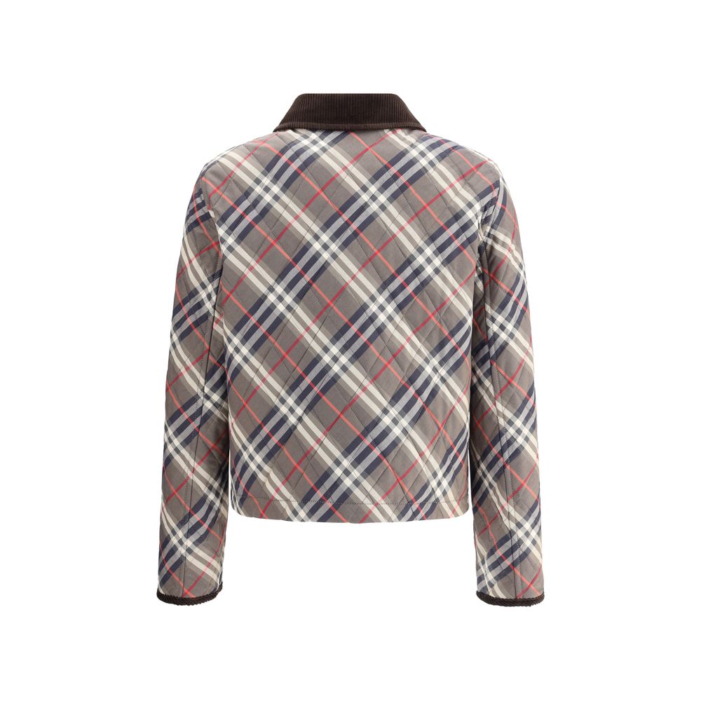 Veste matelassée à carreaux